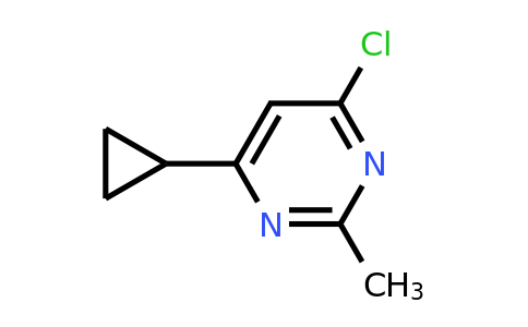 CAS 1159818-45-7 | 4-Chloro-6-cyclopropyl-2-methylpyrimidine