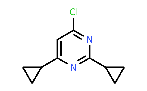 CAS 1159820-61-7 | 4-Chloro-2,6-dicyclopropylpyrimidine
