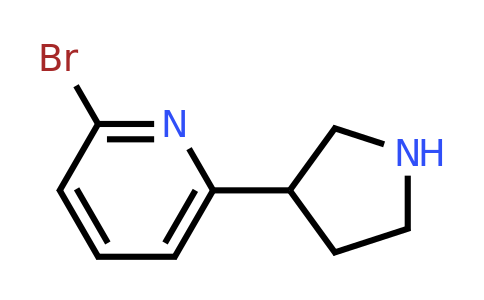 CAS 1159820-75-3 | 2-Bromo-6-(pyrrolidin-3-YL)pyridine