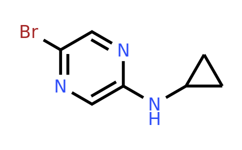 CAS 1159821-14-3 | 2-Bromo-5-(cyclopropylamino)pyrazine