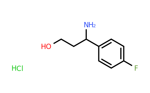 CAS 1159822-93-1 | 3-Amino-3-(4-fluorophenyl)propan-1-ol hydrochloride