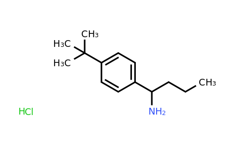CAS 1159823-22-9 | 1-(4-(tert-Butyl)phenyl)butan-1-amine hydrochloride