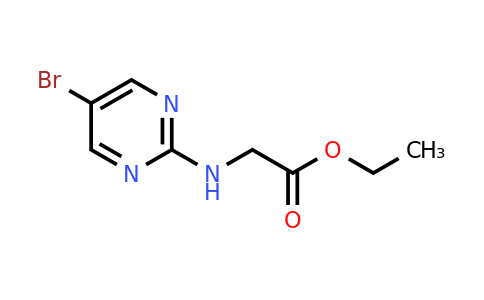 CAS 1159823-83-2 | Ethyl 2-((5-bromopyrimidin-2-yl)amino)acetate