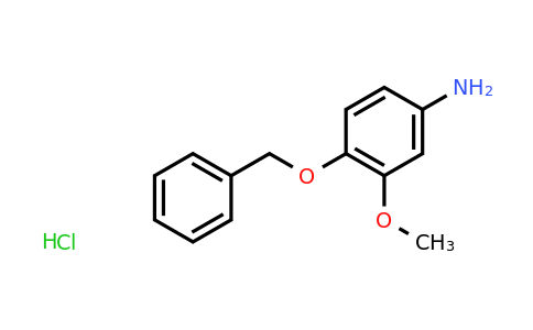 CAS 1159825-08-7 | 4-(Benzyloxy)-3-methoxyaniline hydrochloride