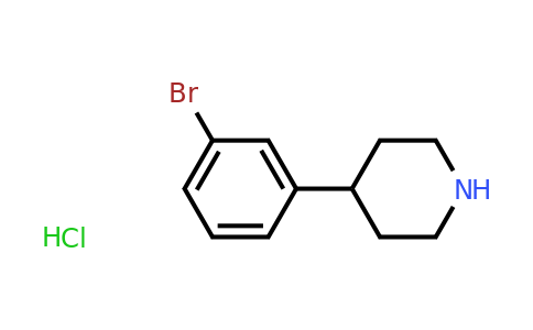 4-(3-Bromo-phenyl)-piperidine hydrochloride
