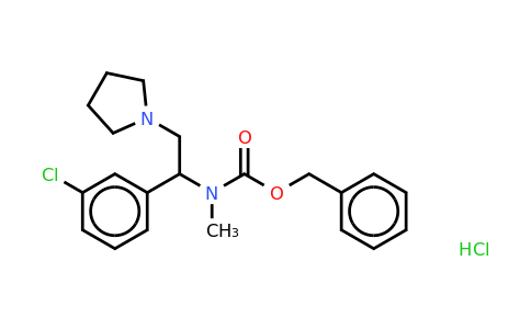 CAS 1159825-52-1 | 1-Pyrrolidin-2-(3'-chlorophenyl)-2-(N-cbz-N-methyl)amino-ethane hcl