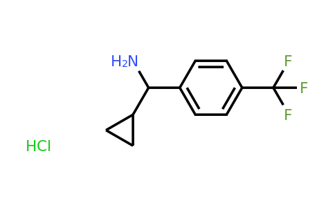 CAS 1159825-60-1 | Cyclopropyl(4-(trifluoromethyl)phenyl)methanamine hydrochloride