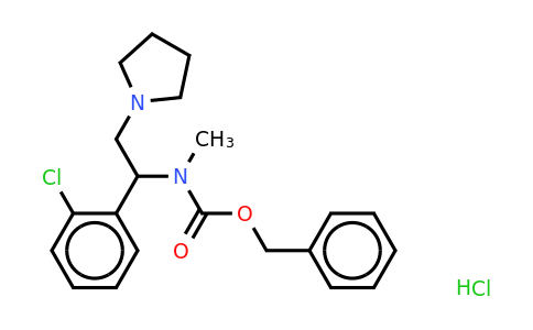 CAS 1159825-67-8 | 1-Pyrrolidin-2-(2'-chlorophenyl)-2-(N-cbz-N-methyl)amino-ethane hcl