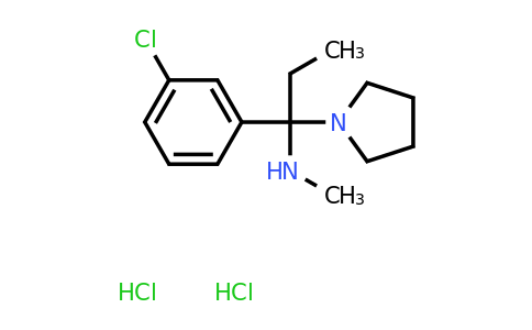 CAS 1159825-70-3 | 1-(3-chlorophenyl)-N-methyl-1-(pyrrolidin-1-yl)propan-1-amine dihydrochloride