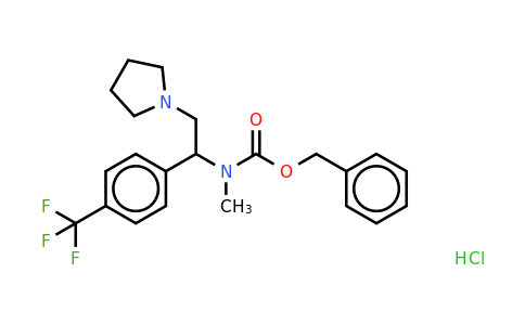 CAS 1159826-10-4 | 1-Pyrrolidin-2-(4'-trifluoromethylphenyl)-2-(N-cbz-N-methyl)amino-ethane hcl