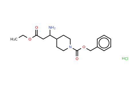 CAS 1159826-30-8 | 3-Amino-3-(4'-cbz)piperidine-propionic acid ethyl ester hcl