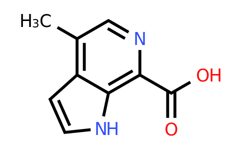 CAS 1159829-72-7 | 4-methyl-1H-pyrrolo[2,3-c]pyridine-7-carboxylic acid