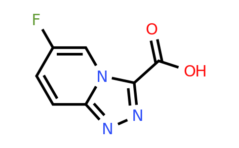 CAS 1159831-12-5 | 6-fluoro-[1,2,4]triazolo[4,3-a]pyridine-3-carboxylic acid