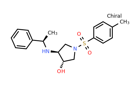 CAS 1159908-18-5 | (3S,4S)-4-((R)-1-Phenylethylamino)-1-tosylpyrrolidin-3-ol