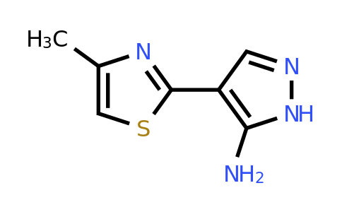 CAS 1159942-71-8 | 4-(4-Methyl-1,3-thiazol-2-yl)-1H-pyrazol-5-amine