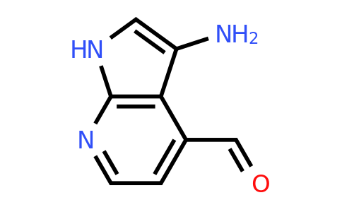 3-amino-1H-pyrrolo[2,3-b]pyridine-4-carbaldehyde