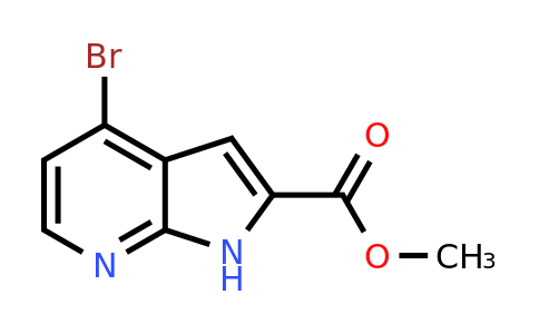 methyl 4-bromo-1H-pyrrolo[2,3-b]pyridine-2-carboxylate