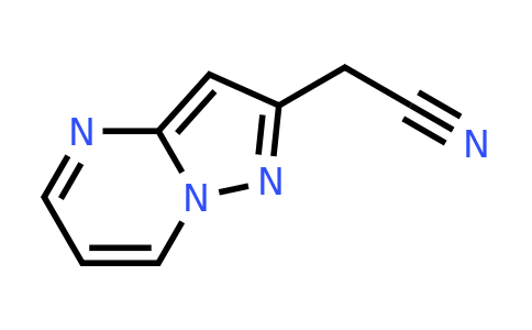 CAS 1159982-89-4 | 2-(Pyrazolo[1,5-A]pyrimidin-2-YL)acetonitrile