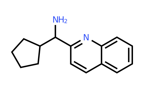 CAS 1159983-15-9 | Cyclopentyl(quinolin-2-yl)methanamine