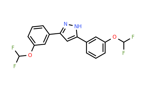CAS 1159988-69-8 | 3,5-Bis(3-(difluoromethoxy)phenyl)-1H-pyrazole