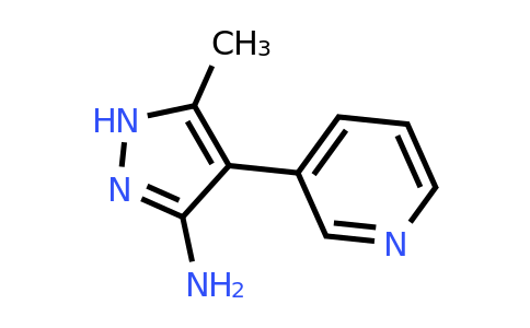 CAS 1160227-03-1 | 5-Methyl-4-(pyridin-3-yl)-1H-pyrazol-3-amine