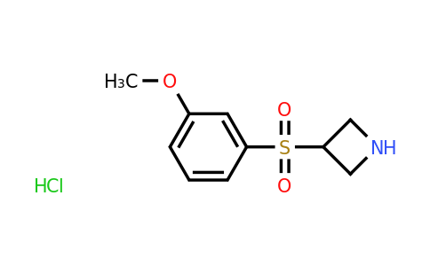 CAS 1160245-62-4 | 3-((3-Methoxyphenyl)sulfonyl)azetidine hydrochloride