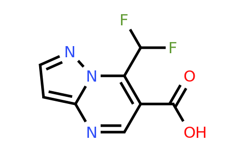 CAS 1160246-20-7 | 7-(Difluoromethyl)pyrazolo[1,5-a]pyrimidine-6-carboxylic acid