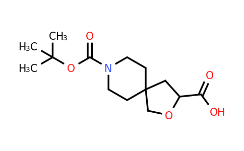 CAS 1160246-86-5 | 8-(Tert-butoxycarbonyl)-2-oxa-8-azaspiro[4.5]decane-3-carboxylic acid