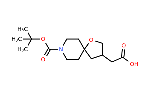 CAS 1160246-87-6 | 2-(8-(Tert-butoxycarbonyl)-1-oxa-8-azaspiro[4.5]decan-3-YL)acetic acid
