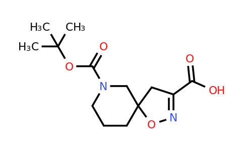 CAS 1160247-01-7 | 7-(Tert-butoxycarbonyl)-1-oxa-2,7-diazaspiro[4.5]dec-2-ene-3-carboxylic acid