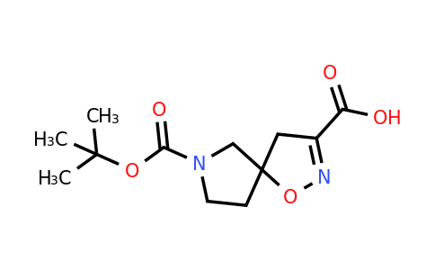 CAS 1160247-02-8 | 7-(Tert-butoxycarbonyl)-1-oxa-2,7-diazaspiro[4.4]non-2-ene-3-carboxylic acid