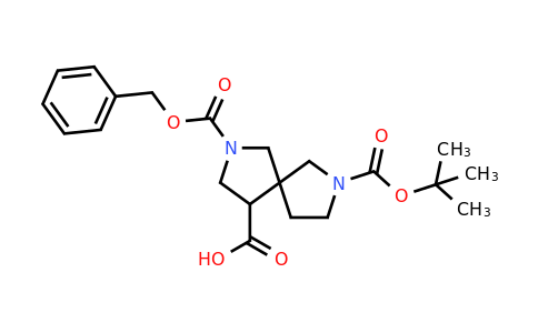 CAS 1160247-20-0 | 2-[(benzyloxy)carbonyl]-7-[(tert-butoxy)carbonyl]-2,7-diazaspiro[4.4]nonane-4-carboxylic acid