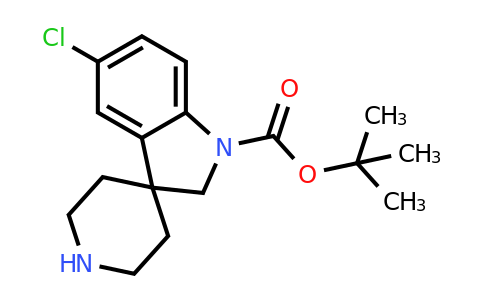 CAS 1160247-22-2 | tert-Butyl 5-chlorospiro[indoline-3,4'-piperidine]-1-carboxylate