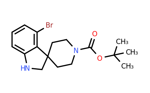 CAS 1160247-72-2 | Tert-butyl 4-bromospiro[indoline-3,4'-piperidine]-1'-carboxylate