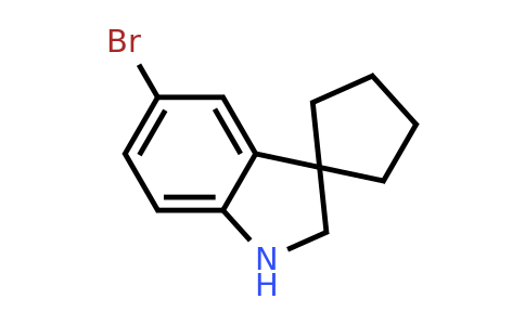 CAS 1160247-93-7 | 5'-Bromospiro[cyclopentane-1,3'-indoline]