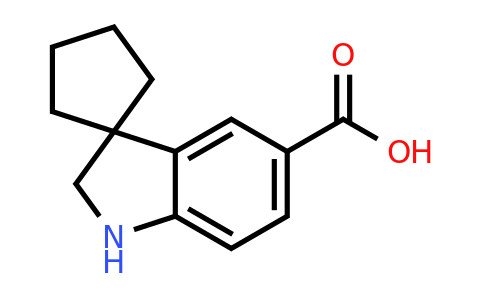 CAS 1160247-94-8 | Spiro[cyclopentane-1,3'-indoline]-5'-carboxylic acid