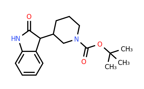 CAS 1160248-23-6 | tert-Butyl 3-(2-oxoindolin-3-yl)piperidine-1-carboxylate