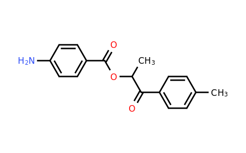 CAS 1160264-13-0 | 1-Oxo-1-(p-tolyl)propan-2-yl 4-aminobenzoate