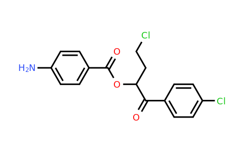 CAS 1160264-24-3 | 4-Chloro-1-(4-chlorophenyl)-1-oxobutan-2-yl 4-aminobenzoate