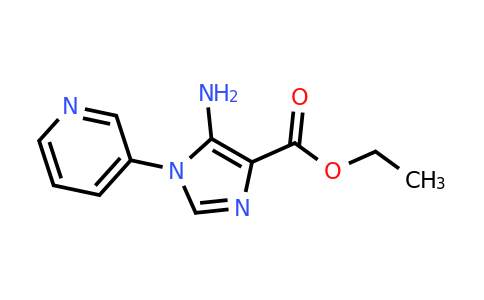 CAS 1160472-66-1 | ethyl 5-amino-1-(pyridin-3-yl)-1H-imidazole-4-carboxylate
