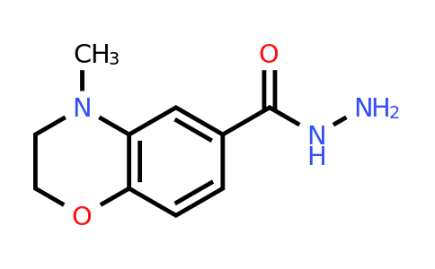 CAS 1160474-78-1 | 4-Methyl-3,4-dihydro-2H-benzo[b][1,4]oxazine-6-carbohydrazide