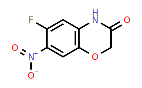 CAS 1160591-69-4 | 6-fluoro-7-nitro-3,4-dihydro-2H-1,4-benzoxazin-3-one