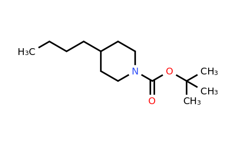 CAS 1160592-00-6 | tert-Butyl 4-butylpiperidine-1-carboxylate