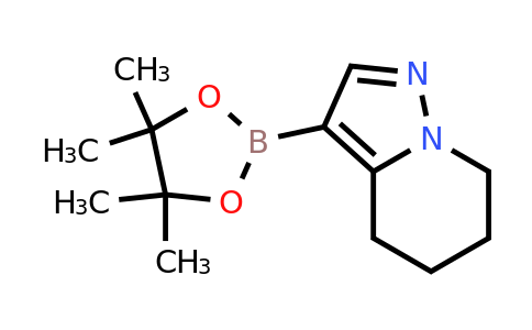 CAS 1160614-73-2 | 3-(4,4,5,5-Tetramethyl-1,3,2-dioxaborolan-2-YL)-4,5,6,7-tetrahydropyrazolo[1,5-A]pyridine