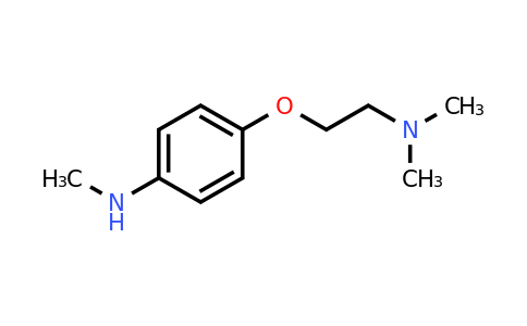 CAS 1160623-57-3 | 4-[2-(Dimethylamino)ethoxy]-N-methylaniline
