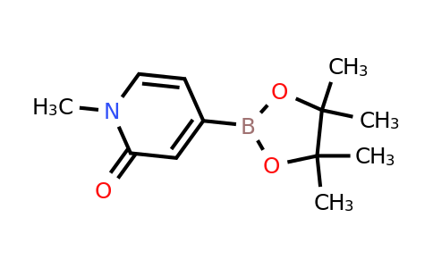 1-Methyl-4-(4,4,5,5-tetramethyl-1,3,2-dioxaborolan-2-YL)pyridin-2(1H)-one