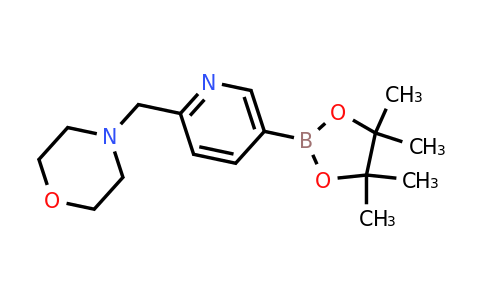 CAS 1160790-92-0 | 4-((5-(4,4,5,5-Tetramethyl-1,3,2-dioxaborolan-2-YL)pyridin-2-YL)methyl)morpholine
