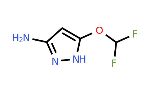 CAS 1160822-72-9 | 5-(difluoromethoxy)-1H-pyrazol-3-amine