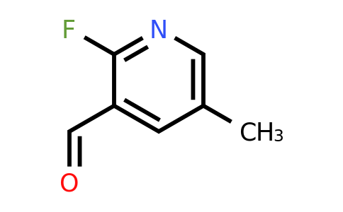 CAS 1160993-95-2 | 2-Fluoro-3-formyl-5-methylpyridine