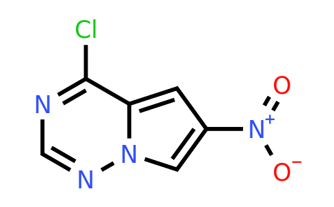 CAS 1160995-37-8 | 4-chloro-6-nitropyrrolo[2,1-f][1,2,4]triazine